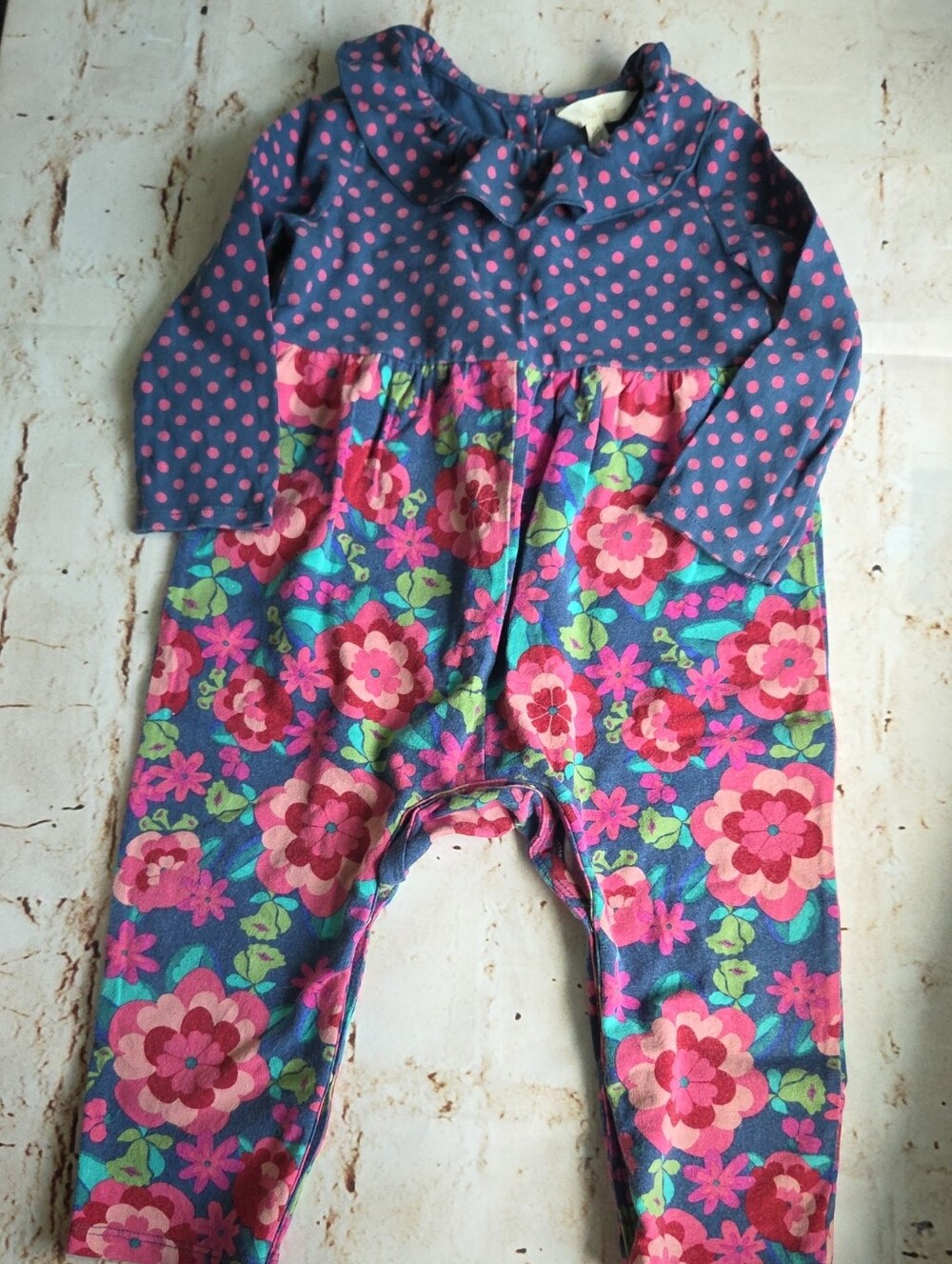 Matilda Jane Floral & Polka Dot One-Piece Romper